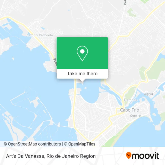Art's Da Vanessa map