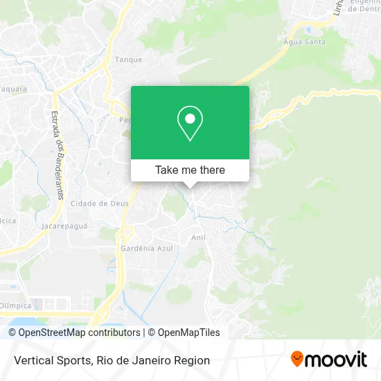 Vertical Sports map