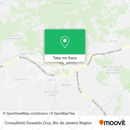 Consultorio Oswaldo Cruz map