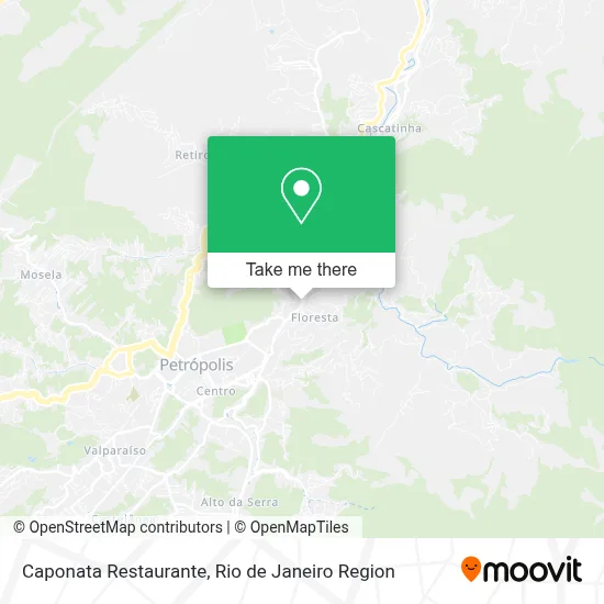 Caponata Restaurante map