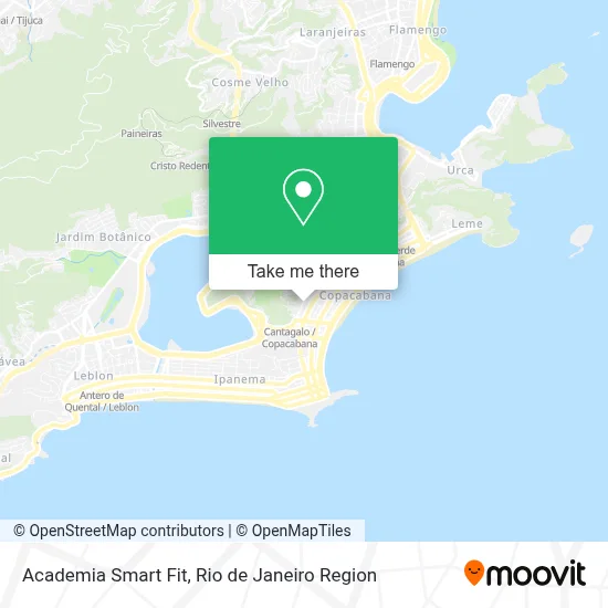 Academia Smart Fit map