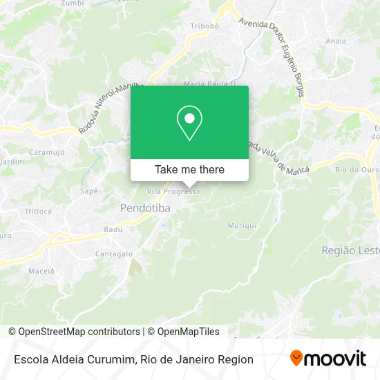 Escola Aldeia Curumim map