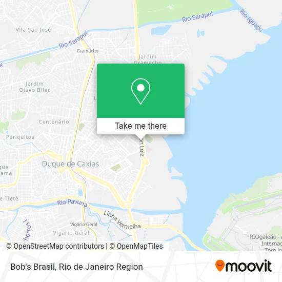 Bob's Brasil map