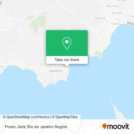 Posto Jack map