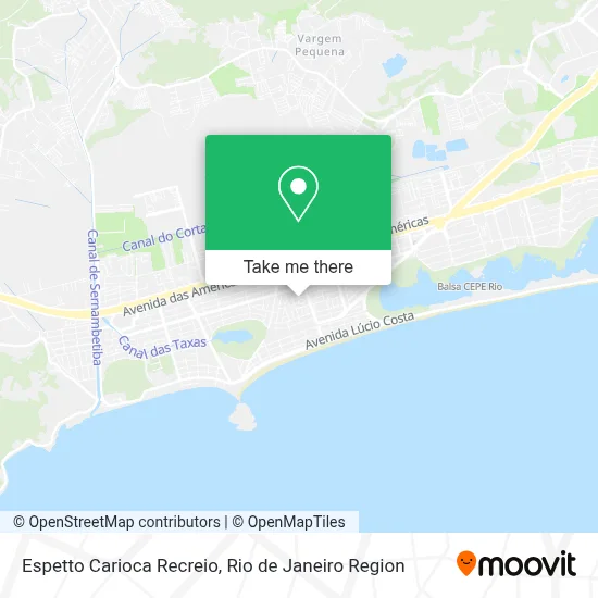 Espetto Carioca Recreio map