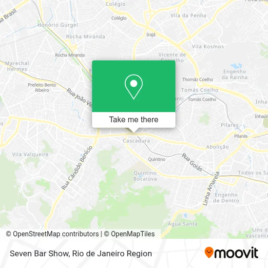 Seven Bar Show map