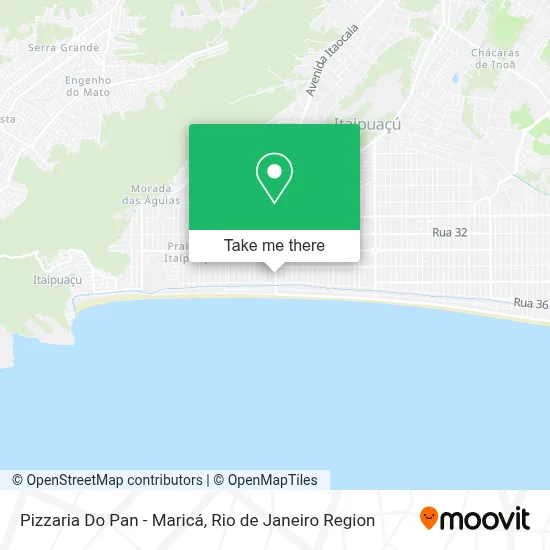Pizzaria Do Pan - Maricá map
