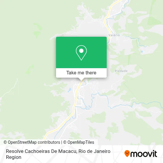 Resolve Cachoeiras De Macacu map
