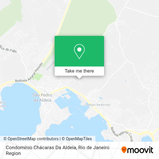 Condomínio Chácaras Da Aldeia map