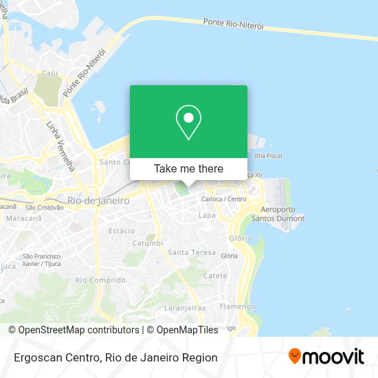 Ergoscan Centro map