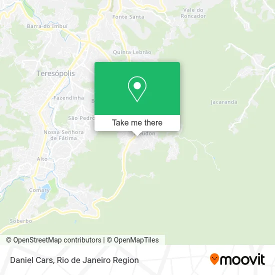 Daniel Cars map