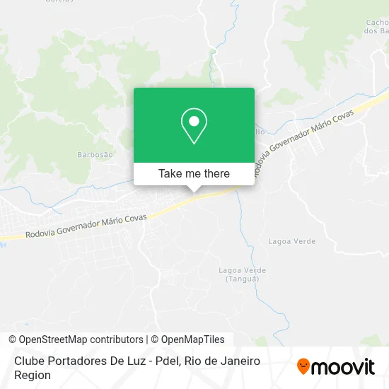 Clube Portadores De Luz - Pdel map