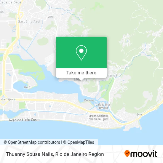 Thuanny Sousa Nails map