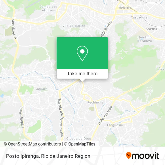 Posto Ipiranga map