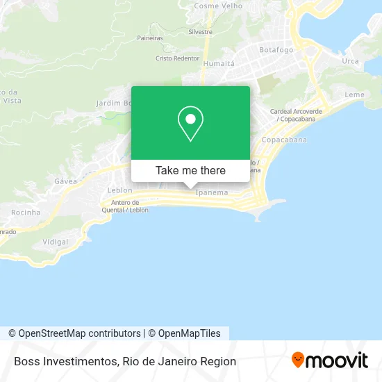 Boss Investimentos map