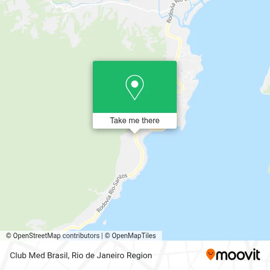 Club Med Brasil map