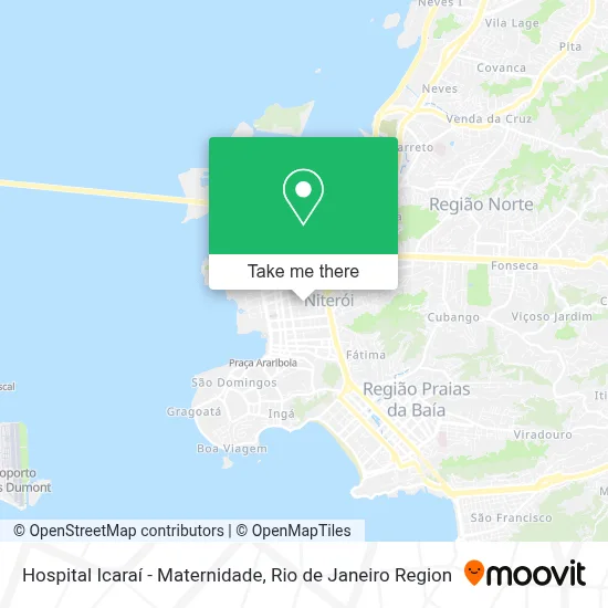 Hospital Icaraí - Maternidade map