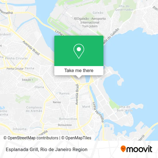 Esplanada Grill map