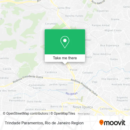 Trindade Paramentos map