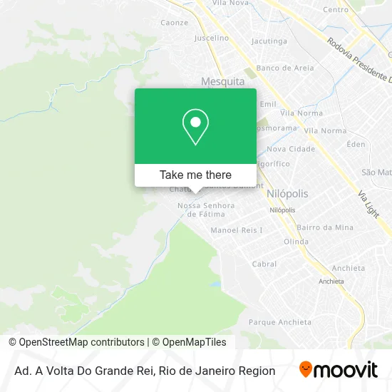 Ad. A Volta Do Grande Rei map