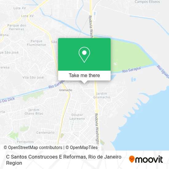 C Santos Construcoes E Reformas map