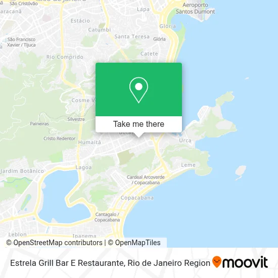 Estrela Grill Bar E Restaurante map