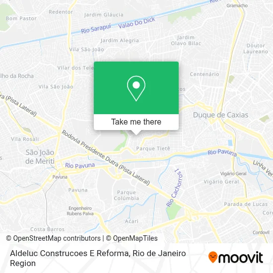 Aldeluc Construcoes E Reforma map