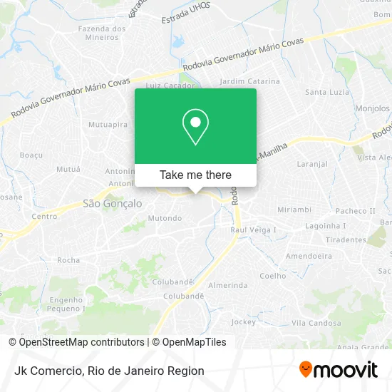 Jk Comercio map