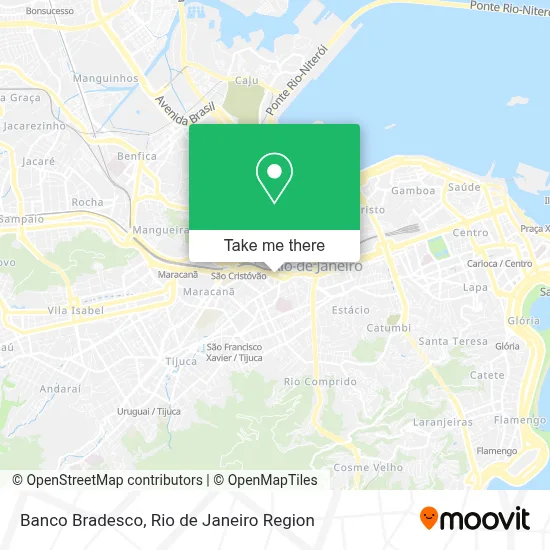 Banco Bradesco map