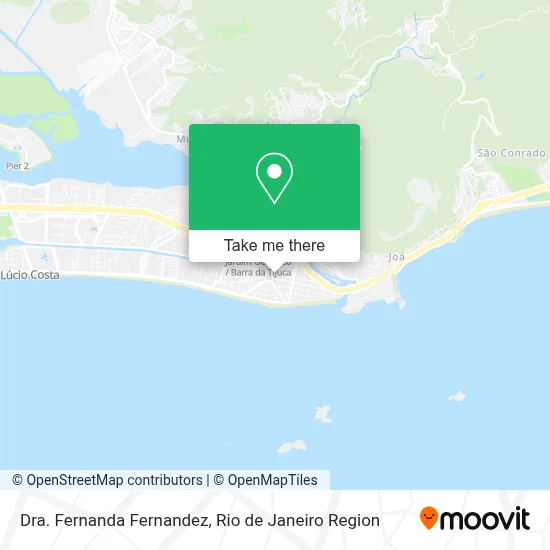 Dra. Fernanda Fernandez map