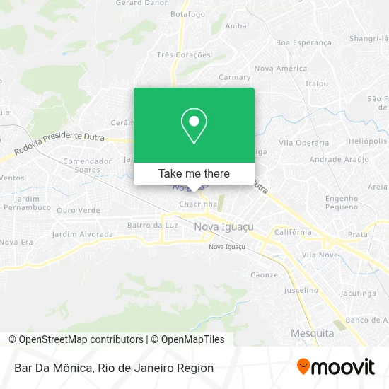 Bar Da Mônica map
