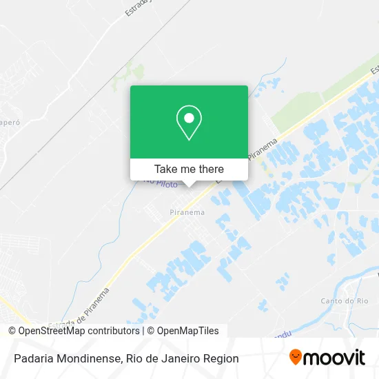 Padaria Mondinense map