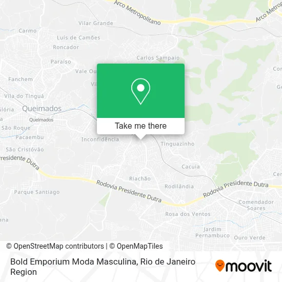 Bold Emporium Moda Masculina map