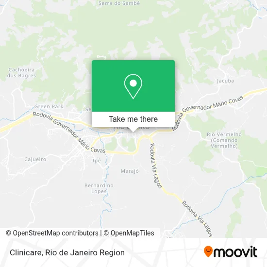 Clinicare map