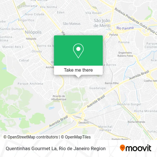 Quentinhas Gourmet La map