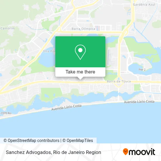 Sanchez Advogados map