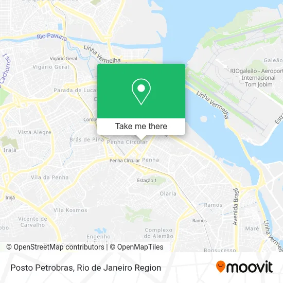 Posto Petrobras map