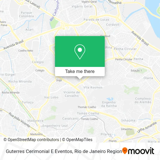 Guterres Cerimonial E Eventos map