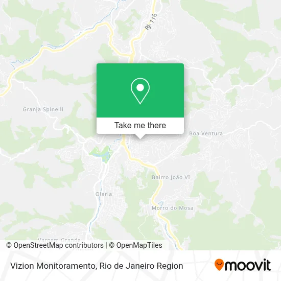 Vizion Monitoramento map