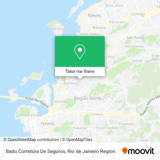 Badu Corretora De Seguros map