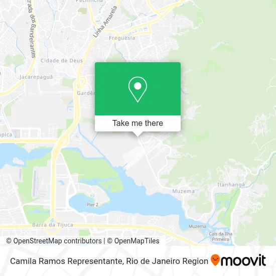 Camila Ramos Representante map