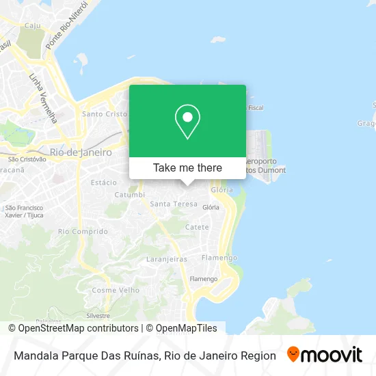Mandala Parque Das Ruínas map