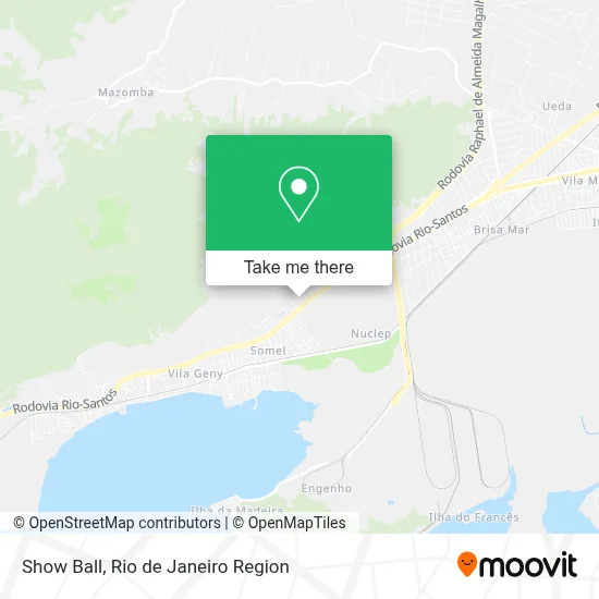 Show Ball map