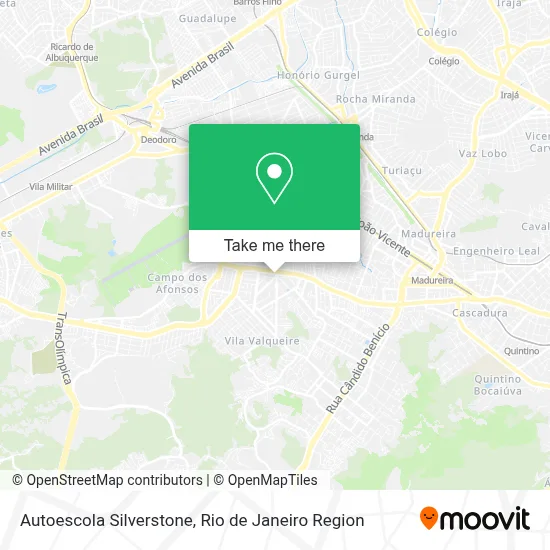 Autoescola Silverstone map