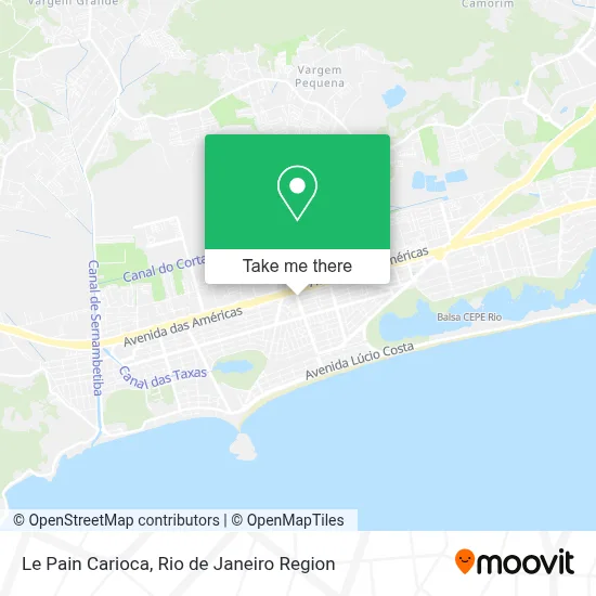 Le Pain Carioca map