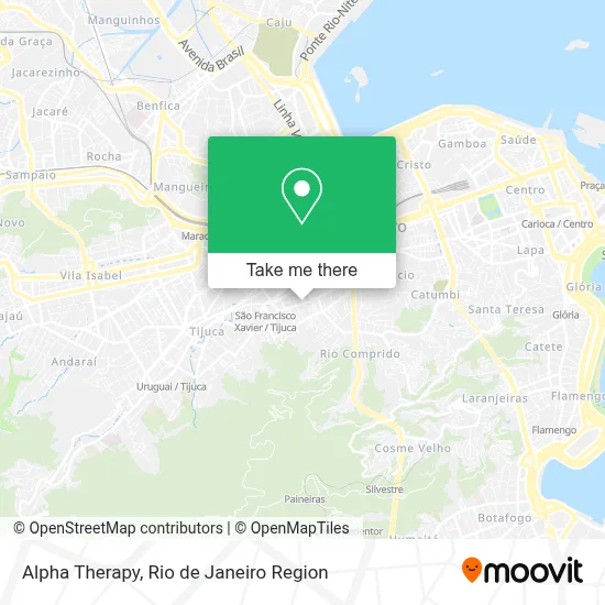 Alpha Therapy map
