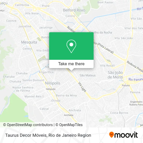 Taurus Decor Móveis map