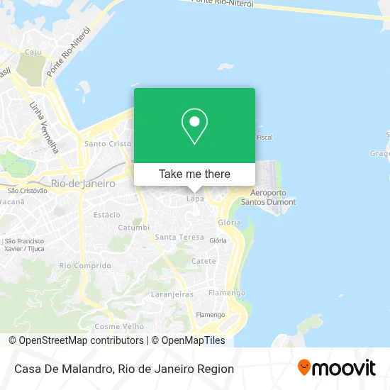 Casa De Malandro map