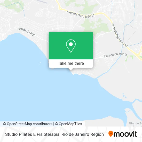 Studio Pilates E Fisioterapia map