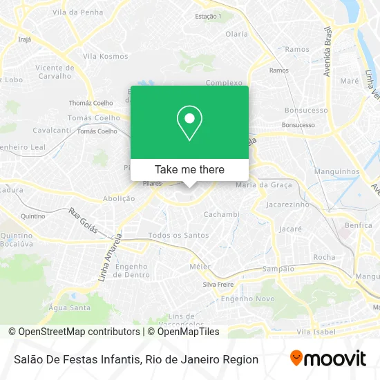 Salão De Festas Infantis map